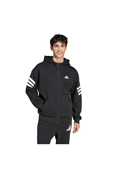 adidas Future Icons 3-Stripes Full-Zip Kapüşonlu Üst