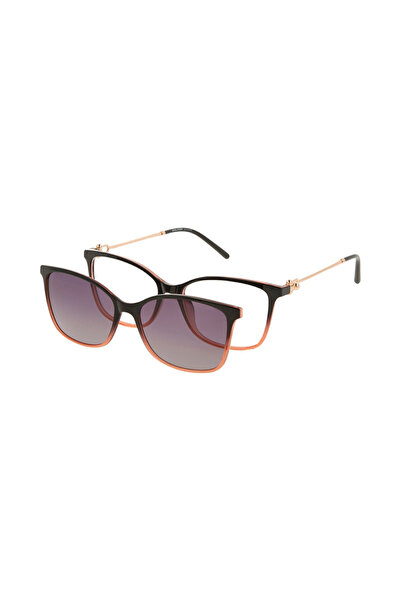 Solano Rame de ochelari CL 90189A polarizate ClipON pentru femei, plastic, ne...
