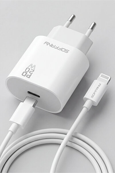 Soffany EC-020 EC-020 20W ECO-PD Hızlı Şarj USB-C to Lightning