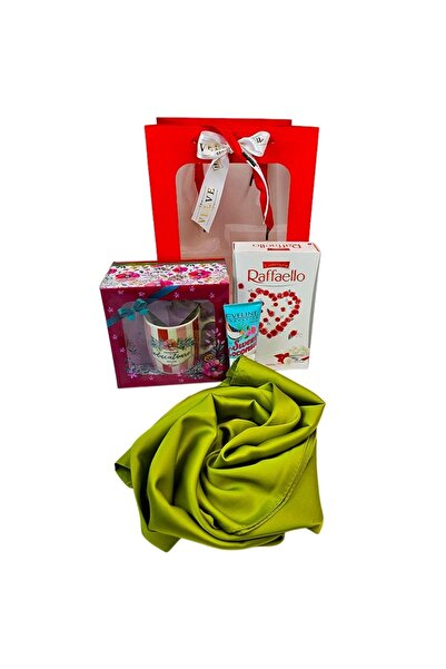 velve Set cadou "Cea mai buna educatoare din lume",esarfa eleganta,cana perso...