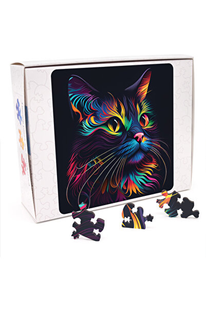 WoodMix Puzzles Puzzle cu Animale - Pisici 4