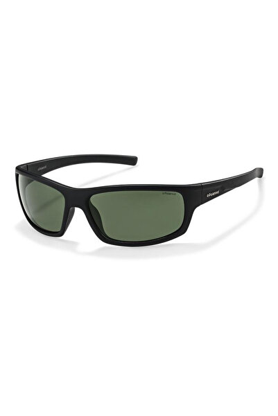 Polaroid Polarized Sunglasses Men P8411 9ca/rc, Plastic, Black, 63 Mm