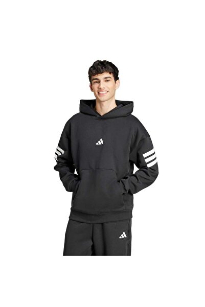 adidas M Fi 3S Hd Erkek Spor Sweatshirt JD4838