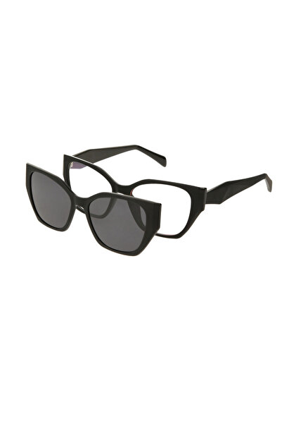 Solano Rame de ochelari CL 90229A polarizate ClipON pentru femei, plastic, ne...