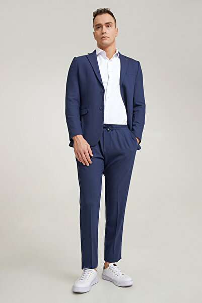 Tween Slim Fit Lacivert Recycle Takim Elbise