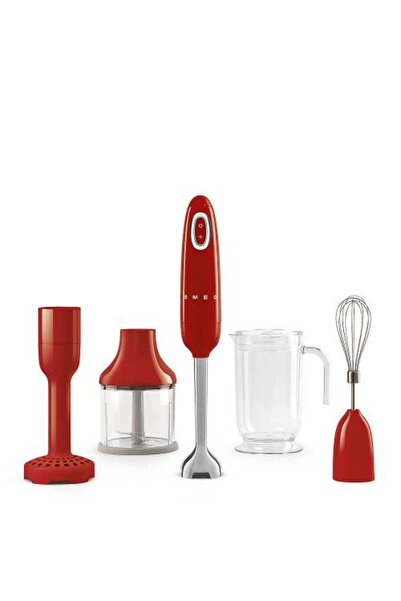 SMEG HBF02RDEU Kırmızı 700 W Blender Seti