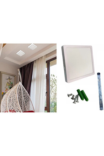 Cata 18W GÜNIŞIĞI S.Ü.KARE LED PANEL (BEYAZ KASA)