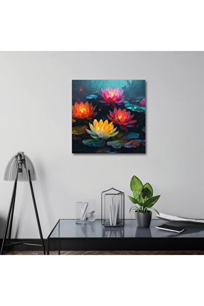 WoodMix Puzzles Puzzle din lemn cu flori - Lotus - 200 de piese - 30 x 30 cm