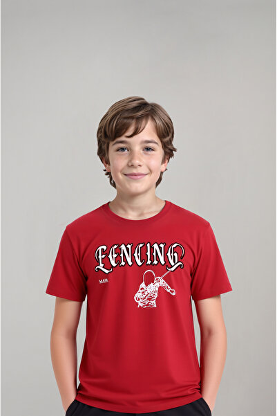 Klotho MAIA Boy's Fencing Kabaran Printed T-Shirt