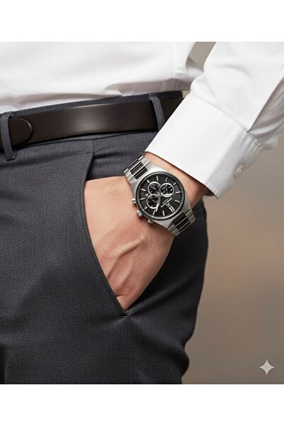 Daniel Klein ساعة يد رجالية ماركة 2 سنة ضمان 3 Atm مقاوم للماء 42 ملم