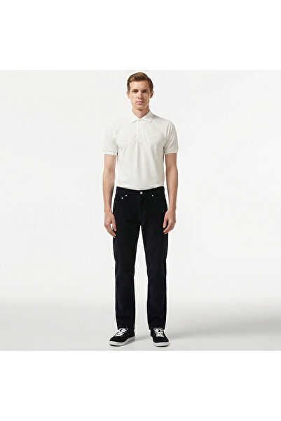 Lacoste Erkek Straight Fit Casual Siyah Pantolon
