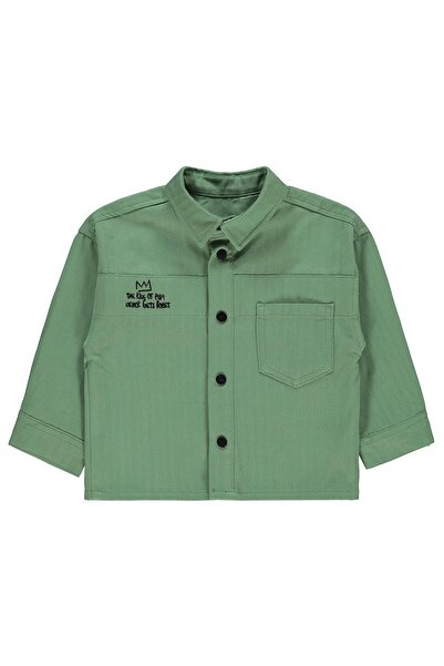 Civil Boys Printed 2-5 Years Old Shirt - Khaki 2-3 Years Old