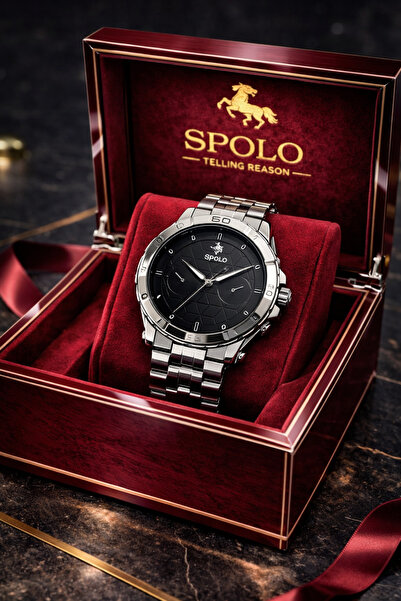 S.POLO Marka Su Geçirmez Erkek Kol Saati Bileklik