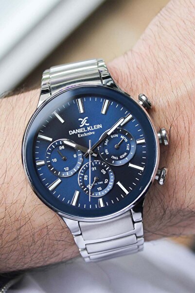 Daniel Klein Dk294644 Men's Wristwatch with Steel Strap
