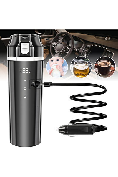 OEM Fierbător electric portabil pentru mașină, cu fierbere rapidă, anti-scurg...