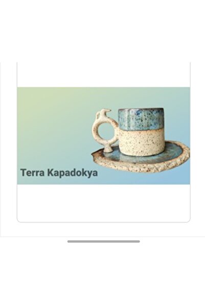 Terra El Yapımı Tasarım Fincan