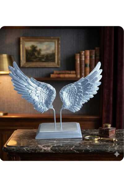 Online 25cm-30cmlik Ebatlarda Kırılmaz Polyester,beyaz Renk Melek Kanadı Dese...