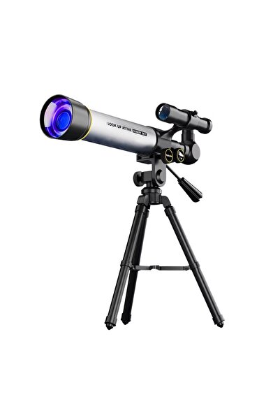 divendi-ro Telescop astronomic cu trepied stabil, 60X, aliaj de aluminiu, 45x...