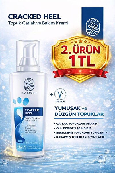 RAS DASHEN Yumuşatıcı Ayak Ve Topuk Çatlak Kremi Ayak Bakımı 100 ml