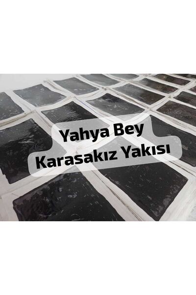Karasakız Yakısı 10 Adet Kara Sakız Yakisi EL YAPIMI Hambez Üzerine İşlenmiştir