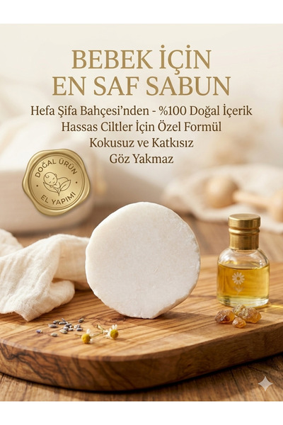Hefa şifa bahçesi Bebek Sabunu 68 gr