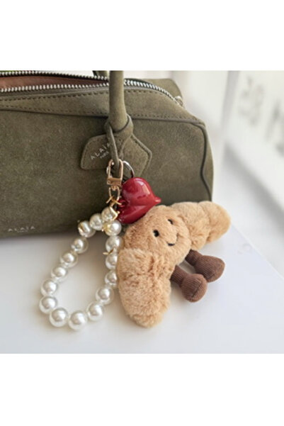 Venus Design كرواسون - كلب بالون - قلب - سحر حقيبة اللؤلؤ