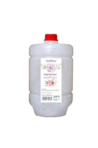 Clean Rose Doğal Gül Suyu 5 Lt.
