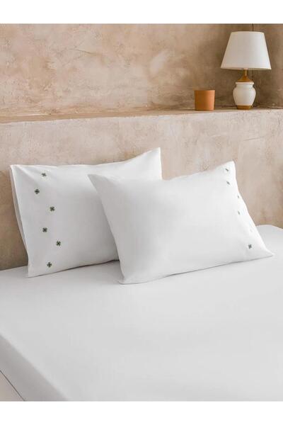 LC Waikiki Μαξιλαροθήκη με κέντημα λουλουδιών, σετ 2 τεμαχίων 50x70 εκ. (S6)