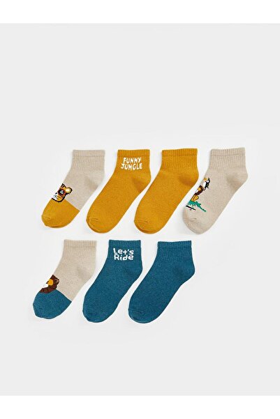 LC Waikiki Με σχέδιο Κάλτσες για αγόρια 7-τεμαχίων (S5)