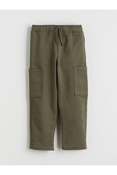 LC Waikiki Παντελόνι Cargo για αγόρια με ελαστική μέση (W5)