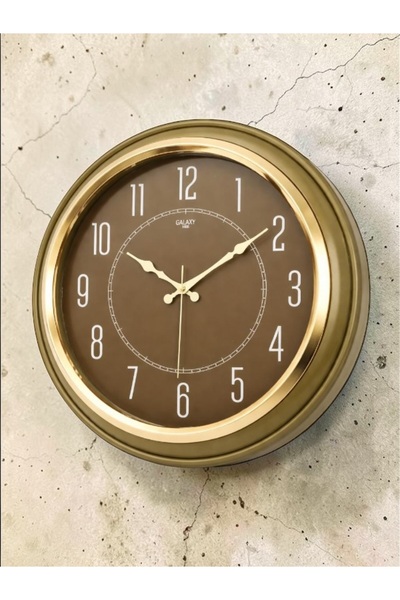 EMORES 46 CM Bohem Modern Sessiz akar mekanizma Dekoratif Duvar Saati