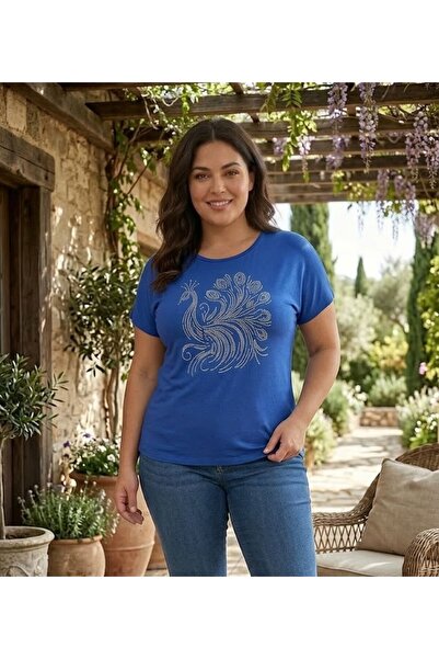 elma abone BLUZĂ DE DAMĂ CU MÂNECĂ SCURTĂ CU PIETRE, SEZONUL NOU P bumbac moale