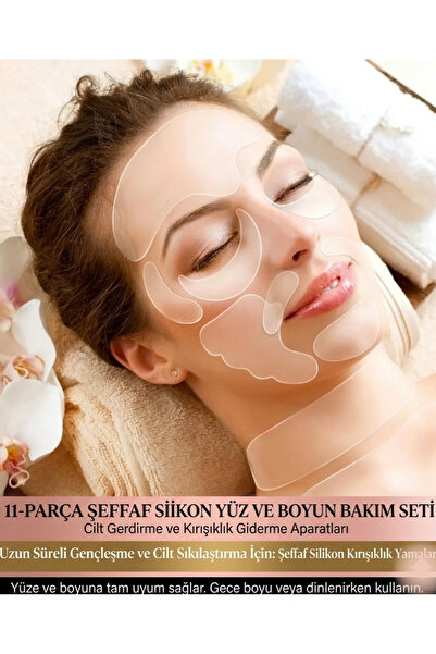 SEVRU Yüz Göz Alın Kaldırma Ped Yeniden Kullanılabilir Kırışıklık Karşıtı sti...