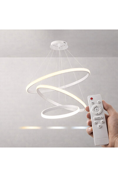 best power ثريا سقفية عصرية بتقنية LED مع جهاز تحكم عن بعد 6911 | ثريا بثلاث ...