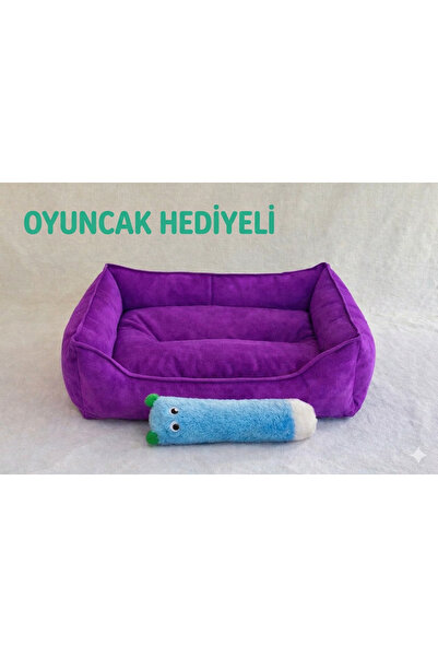 Beta kedi ve köpek yatağı minderi 60/50 cm kedi oyuncak hediye
