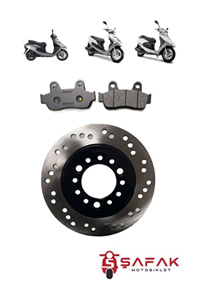 ŞAFAK MOTOSİKLET HONDA SPACY ALPHA ACTİVA-S ÖN DİSK ORJİNAL FREN BALATASI