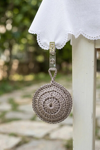 N NOXXO Decorative Tablecloth Weight Hand Knitted Latch Fixer Holder 1 Piece