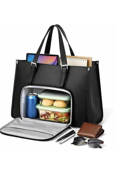 woys Termal Bölmeli Lunch Bag Kadın Omuz Çantası – Ofis İçin Yiyecek İçecek T...