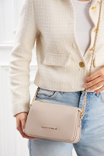 Just Polo حقيبة يد نسائية أصلية بتصميم خاص - فاخرة وأنيقة وراقية