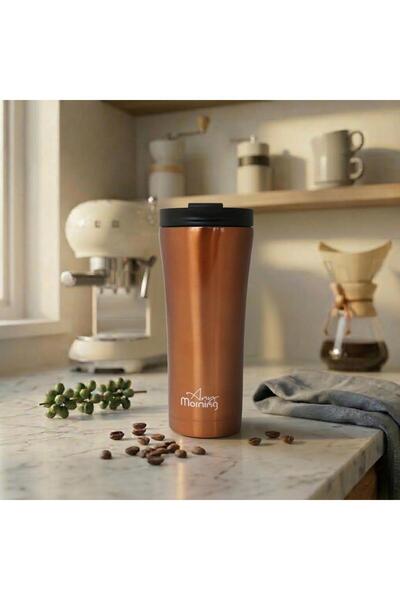 Any Morning Travel Mug, 15 oz, Copper SI231905