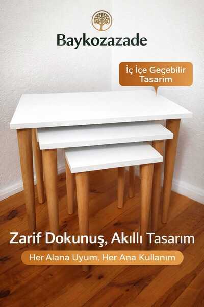 baykozazade Zigon Sehpa 3lu