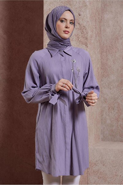 Alvina TAŞ BASKILI TUNİK 43921