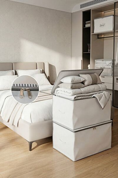 Textile sweet Sandık Tipi Yastık Yorgan Hurcu 75x45x45