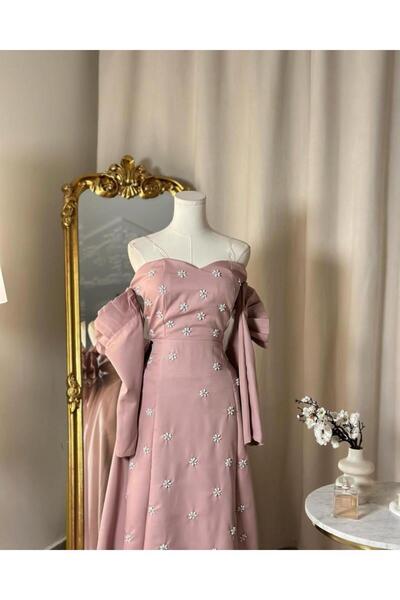 vanus fashion فستان سهرة طويل 4938