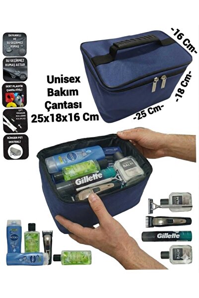 SEVBAGS UNİSEX BAKIM ÇANTASI ŞAMPUANLIK BOY