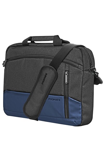 Promate Satchel-MB Messenger Shoulder Bag 15.6" - Blue