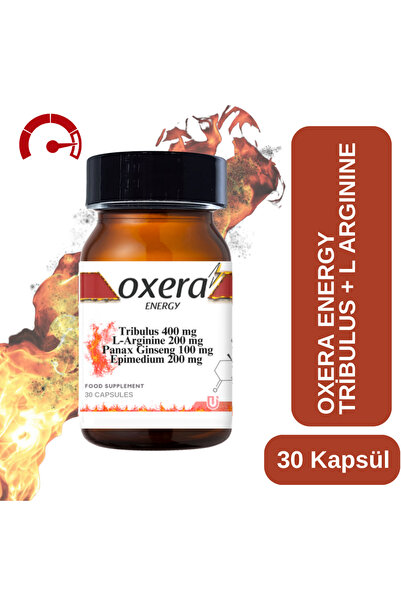 OXERA ENERGY Tribulus 400 mg +L-Arginine+Epimedium+Panax Ginseng Erkek Enerji...