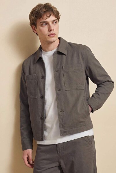 DeFacto Palton căptușit Slim Fit F7756AX26SP