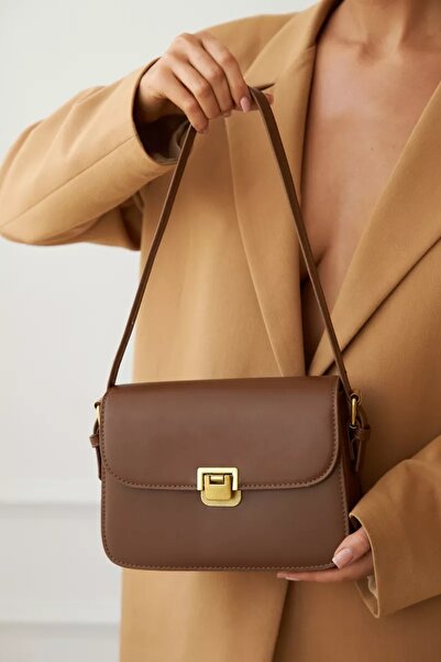 Trendyup Geantă damă de urmăr, din piele ecologică, design elegant, crossbody...