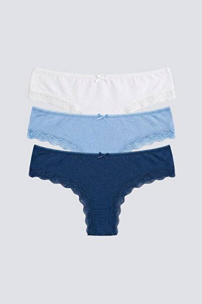 Brix Women's Triple Pack Brazilian Briefs 4376